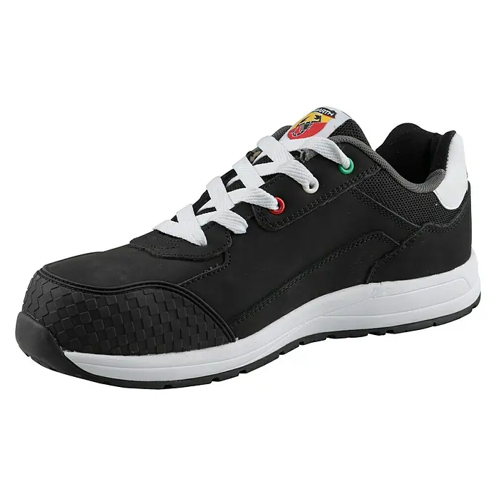 Abarth Zapatos de seguridad 595 - Negro, 39, Categoría de protección: S3 - Vista angular
