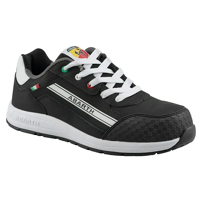 Abarth Zapatos de seguridad 595 - Negro, 39, Categoría de protección: S3 - Vista angular