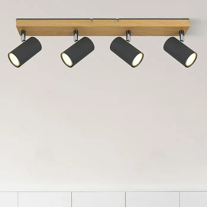 Globo Robby Deckenstrahler - 35 W, L x B x H: 56 x 60 x 120 cm, 4 Stk. - Bildausschnitt