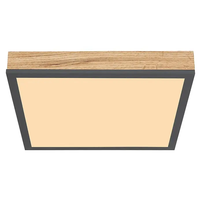 Globo Doro LED-Panel - 12 W, L x B x H: 30 x 30 x 6 cm, Warmweiß - Vorderansicht