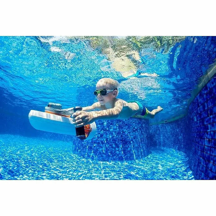 Sublue Podvodni skuter White Shark Tini - D x Š x V: 355 x 135 x 135 mm - Proizvod u upotrebi