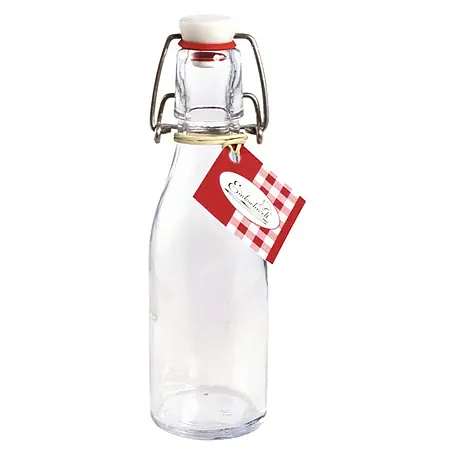 Glasflasche mit Bügelverschluss