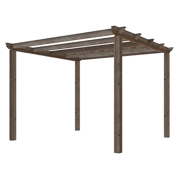 Pérgola Classic - L x An: 300 x 300 cm - Vista angular