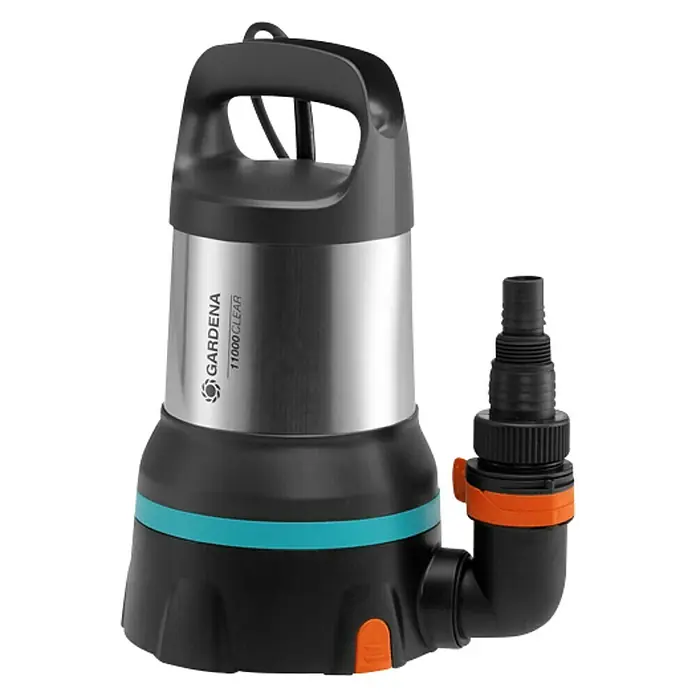 Gardena Dompelpomp 11000 Aquasensor - 450 W, Max. waterdoorvoer: 11.000 l/u - Diagonaal zicht