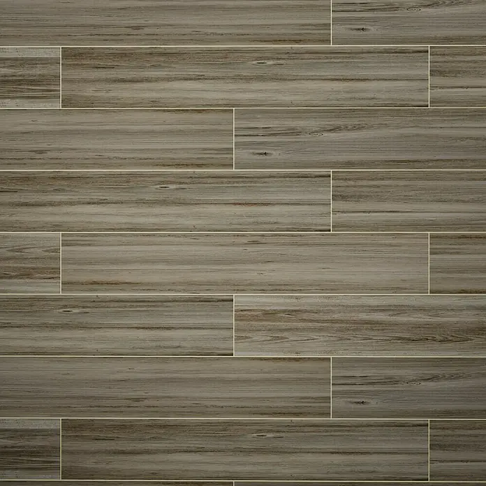 Feinsteinzeugfliese Betulla - 20 x 120 cm, Braun, Matt - Stimmungsaufnahme