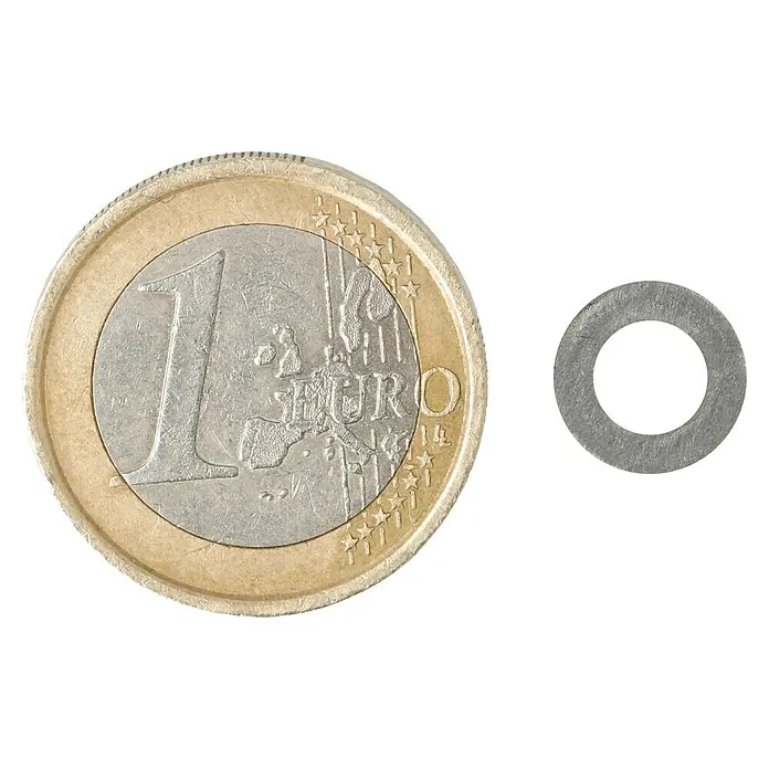 Profi Depot A2 alátét - Külső átmérő: 10 mm, Rozsdamentes acél - Felülnézet