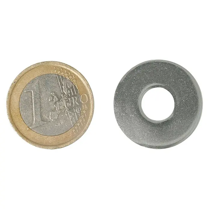 Profi Depot Alátét A2 - Külső átmérő: 25 mm, Rozsdamentes acél - Felülnézet
