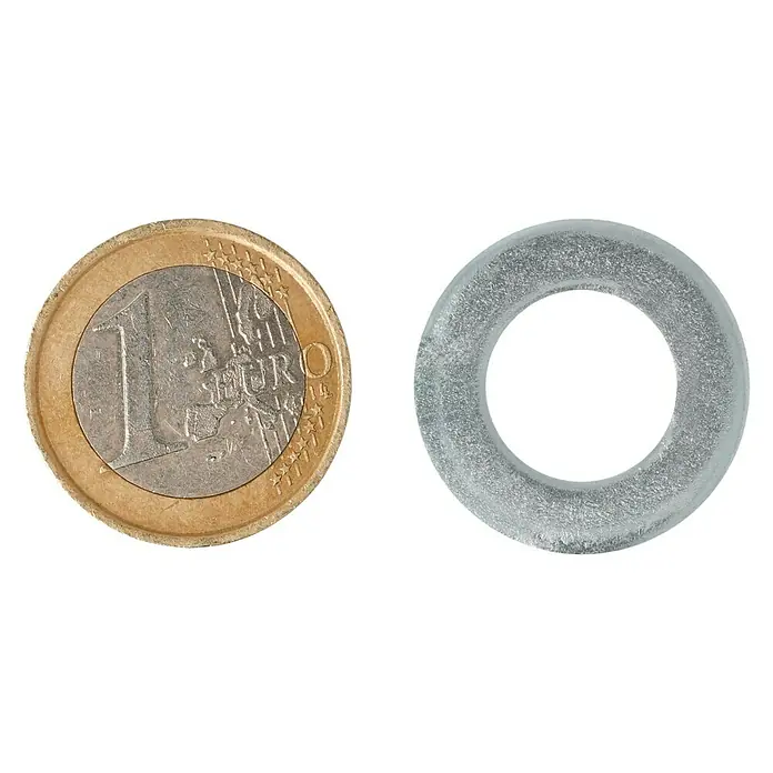 Profi Depot Unterlegscheibe - Innendurchmesser: 13 mm, Außendurchmesser: 24 mm, 100 Stk. - Draufsicht