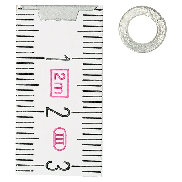 Stabilit Federring A2 - Innendurchmesser: 5,1 mm, Edelstahl, 16 Stk. - Draufsicht