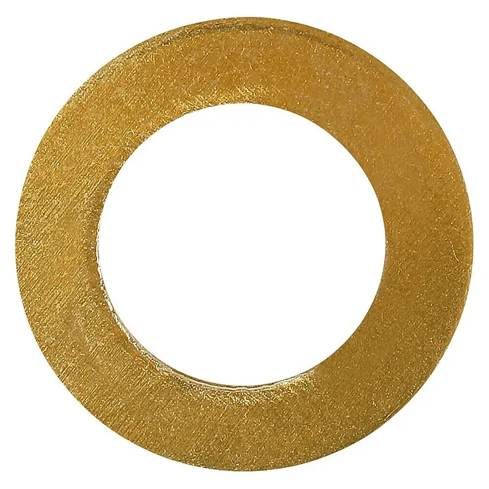 Stabilit Arandela - Diámetro interior: 8,4 mm, Diámetro exterior: 15 mm, Latón, Brillante, 6 uds. - Vista superior