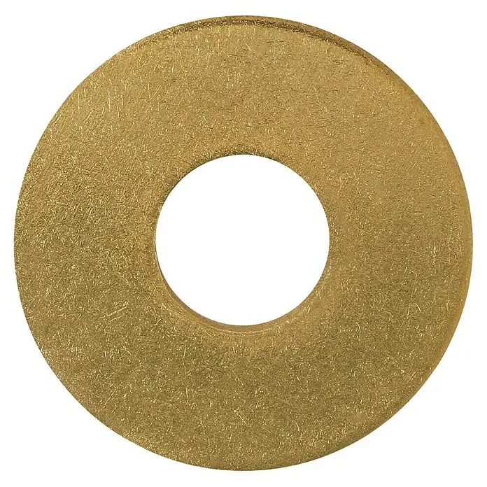 Stabilit Arandela redonda - Diámetro interior: 8,4 mm, Diámetro exterior: 24 mm, Latón, Brillante, 8 uds., DIN 9021 - Vista superior