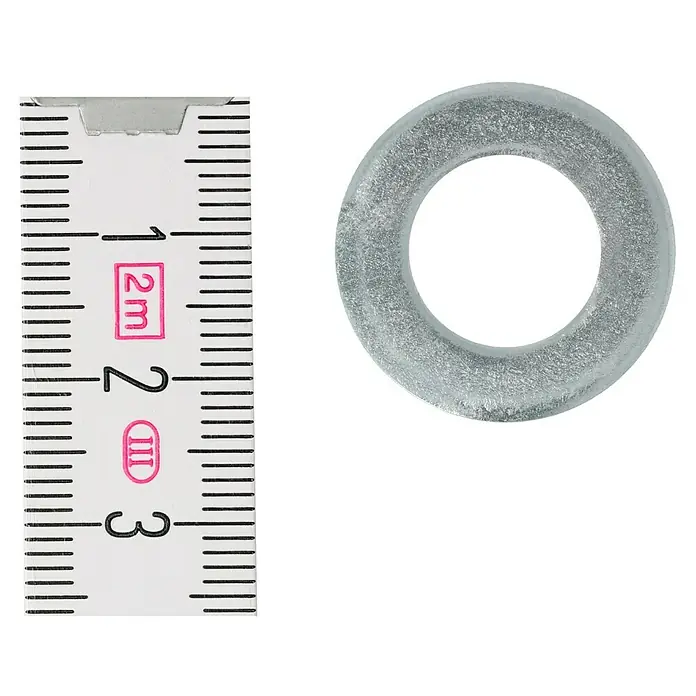 Profi Depot Unterlegscheibe - Innendurchmesser: 13 mm, Außendurchmesser: 24 mm, 100 Stk. - Draufsicht
