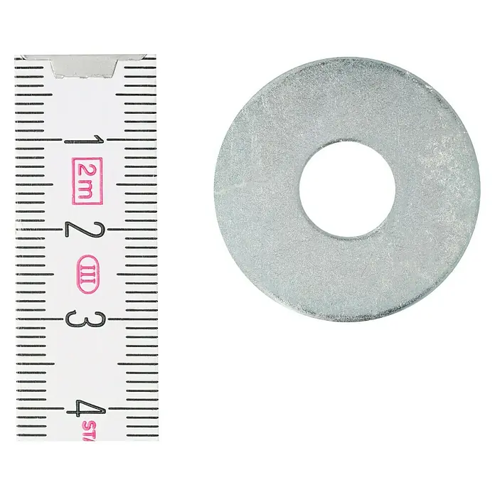 Profi Depot Karosseriescheibe VZ - Innendurchmesser: 10,5 mm, Außendurchmesser: 30 mm, 100 Stk. - Draufsicht