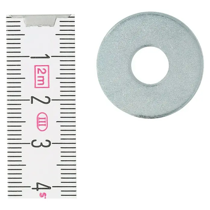 Profi Depot Karosseriescheibe VZ - Innendurchmesser: 8,4 mm, Außendurchmesser: 25 mm, 100 Stk. - Draufsicht