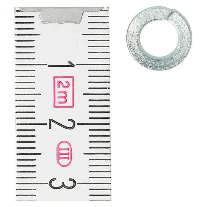 Profi Depot Federring - 6,1 mm, 100 Stk., DIN 127, Verzinkt - Draufsicht