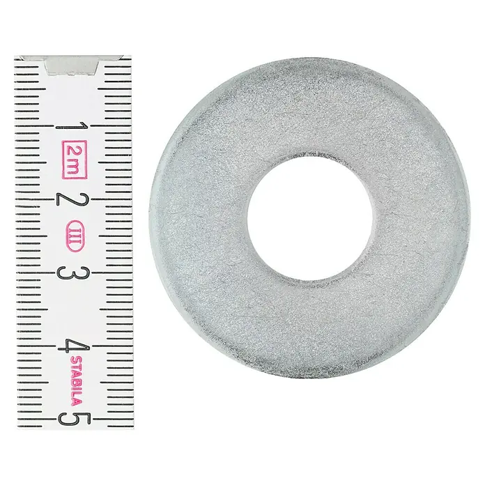 Profi Depot Bauscheibe VZ - 15 mm, 50 Stk., Verzinkt - Draufsicht