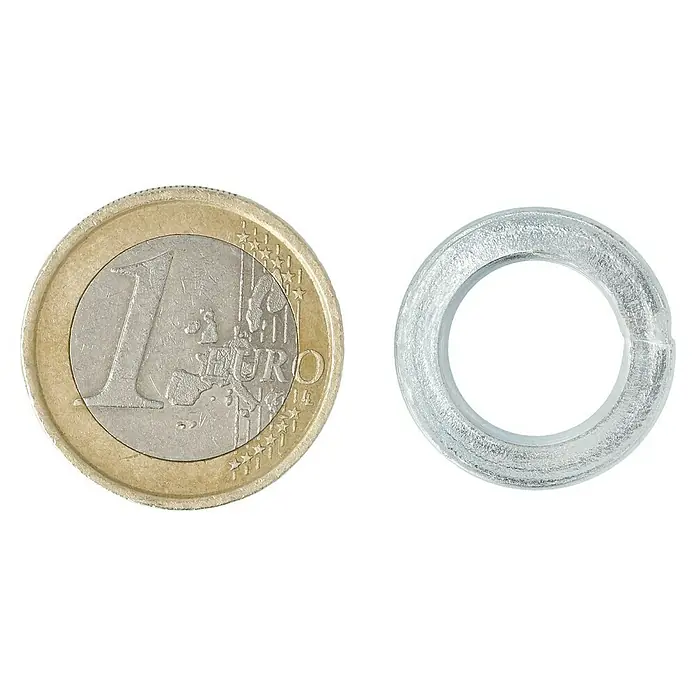 Profi Depot Federring - 12,2 mm, 100 Stk., DIN 127, Verzinkt - Draufsicht