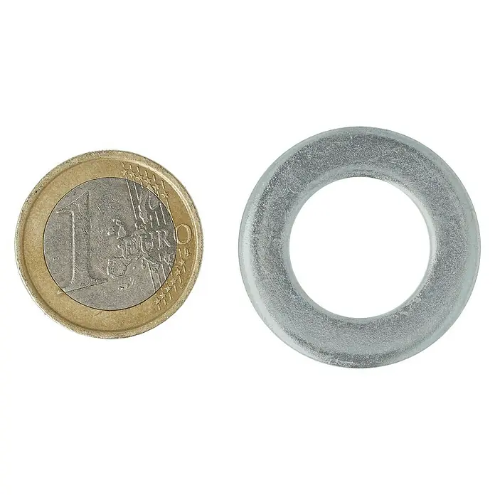 Profi Depot Alátét - Belső átmérő: 17 mm, Külső átmérő: 30 mm - Felülnézet