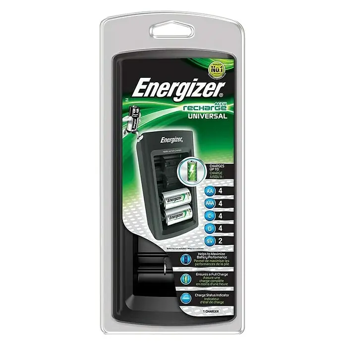 Energizer Oplader Universeel - Laadkanalen: 4 - Vooraanzicht