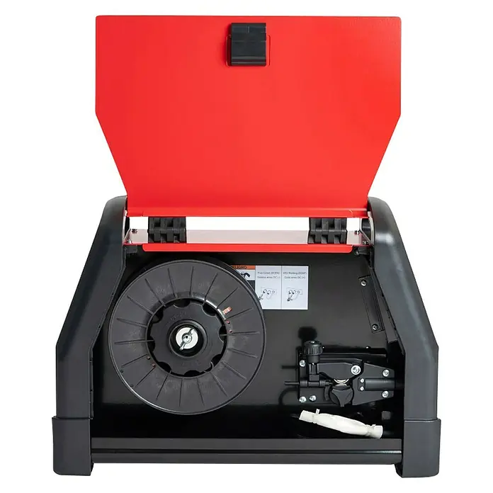 Solter Equipo de soldadura Inverter SOLMIG 170i - Corriente de soldadura: 130 A, Grosor de electrodo: 1,6 - 3,25 mm - Vista frontal
