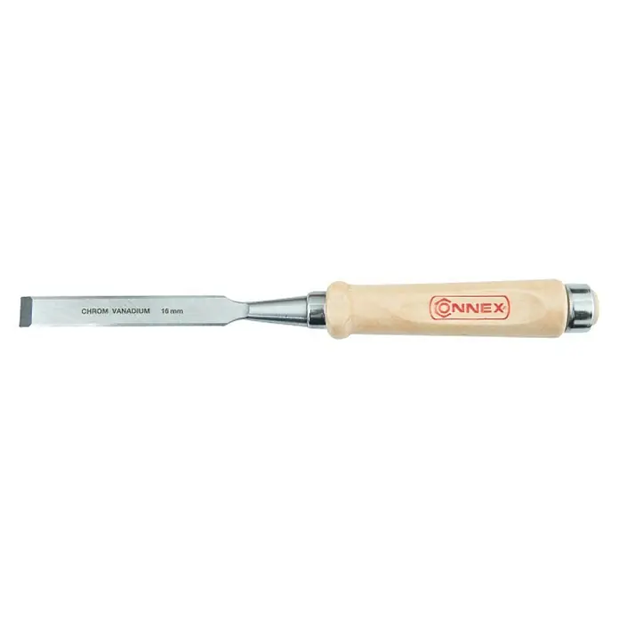 Cincel - Anchura de hoja: 16 mm, Material empuñadura: Madera - Vista descendente