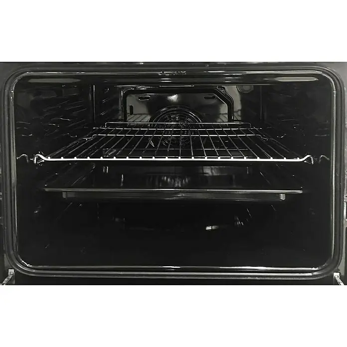 Inventum Inbouwoven IOH6070RK - Inhoud oven: 65 l, Zwart, RVS - Close-up