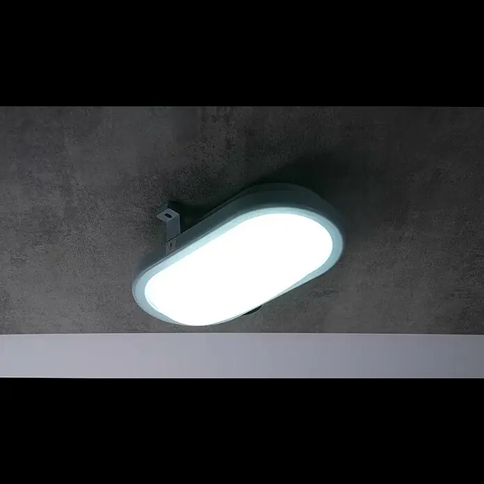 Ritter Leuchten LED-Deckenleuchte - 10 W, L x B x H: 170 x 115 x 80 mm, Grau, Tageslichtweiß