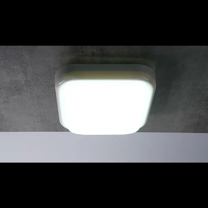 Ritter Leuchten LED-Wandleuchte - 14 W, L x B x H: 197 x 197 x 95 mm, Weiß, Tageslichtweiß