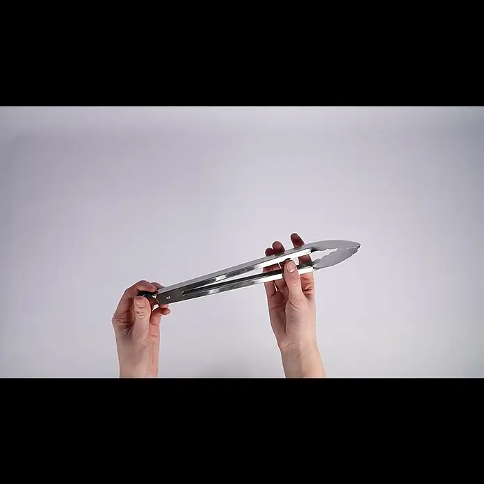Kingstone Pinzas para barbacoa - Largo: 34 cm