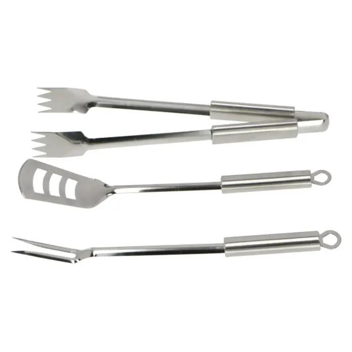 Grillstar Grillbesteck - 3 -tlg., Edelstahl