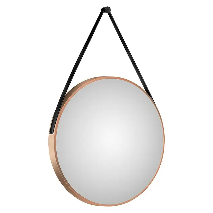 DSK Wandspiegel Silver Coiffeur - Durchmesser: 80 cm - Diagonale Ansicht