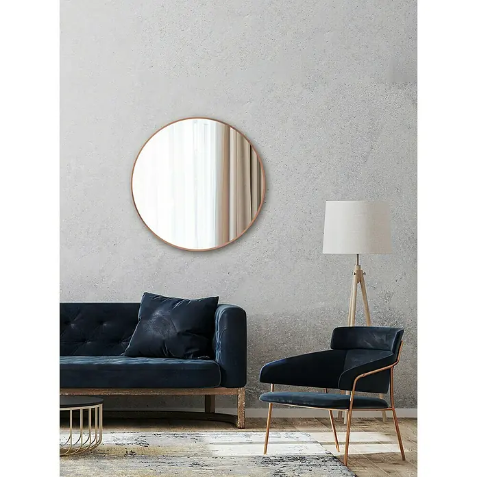 DSK Wandspiegel Silver Coiffeur - Durchmesser: 80 cm - Stimmungsaufnahme