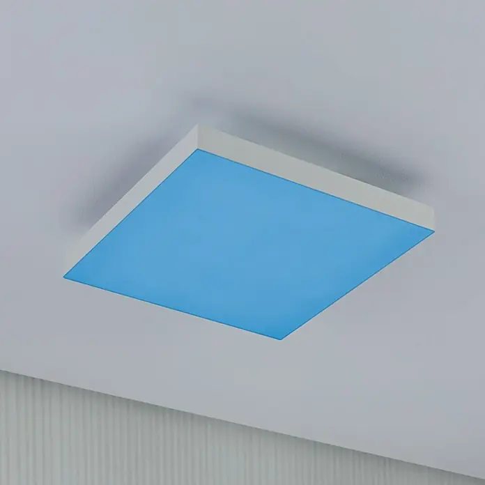 Paulmann LED-Panel - 16 W, L x B x H: 29,5 x 29,5 x 6,4 cm, Weiß, Warmweiß - Stimmungsaufnahme