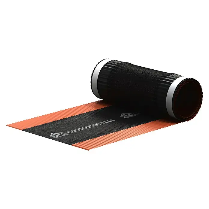 Sarei Rollfirst - 5 m x 32 cm, Ziegelrot - Diagonale Ansicht