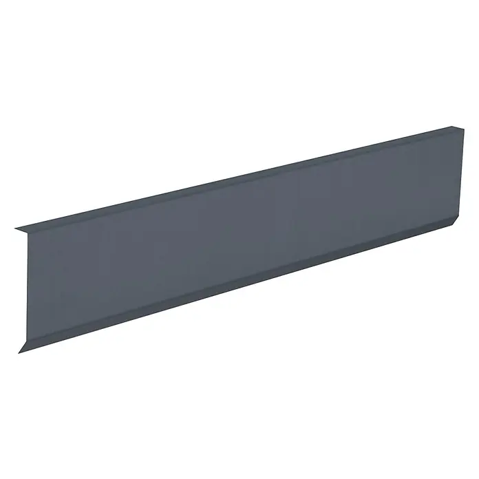 Sarei Kappleiste - Länge: 2.000 mm, Zuschnittbreite: 70 mm, Anthrazit - Diagonale Ansicht