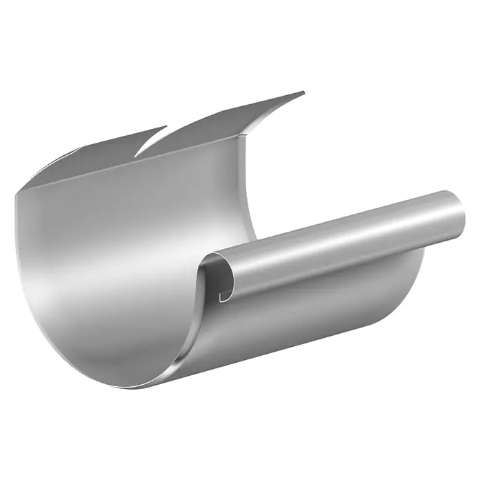 Sarei Rinnenverbinder - Nennweite: 100 mm, Aluminium - Diagonale Ansicht