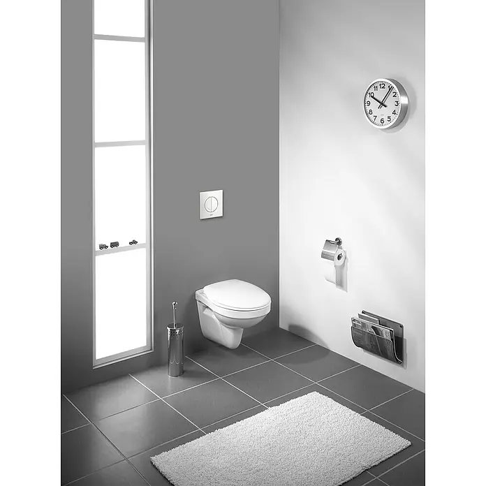Wisa Bedieningsplaat Argos XS - Wit, 2 spoelstanden - Sfeeropname