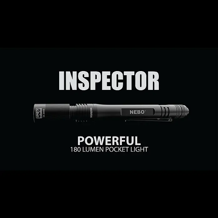 Nebo Tools Linterna LED Inspector - 54 lm - 180 lm, 6 h - NEBO Inspector