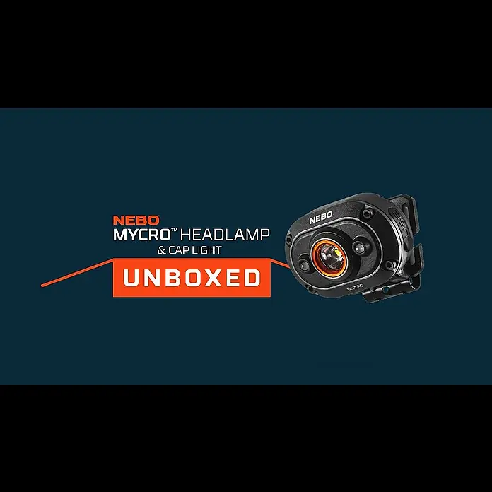 Nebo Tools Linterna frontal LED Mycro - L x An x Al: 4,6 x 3,2 x 3,4 cm, Alcance de luz: 80 m - Unboxed: Mycro