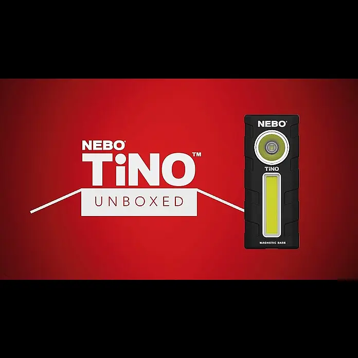 Nebo Tools Linterna de mano LED Tino - 300 lm, Gancho - Unboxed: Tino