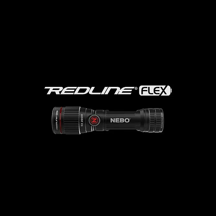 Nebo Tools Redline Linterna LED Flex450 - 80 lm - 450 lm, Aluminio - NEBO Redline Flex