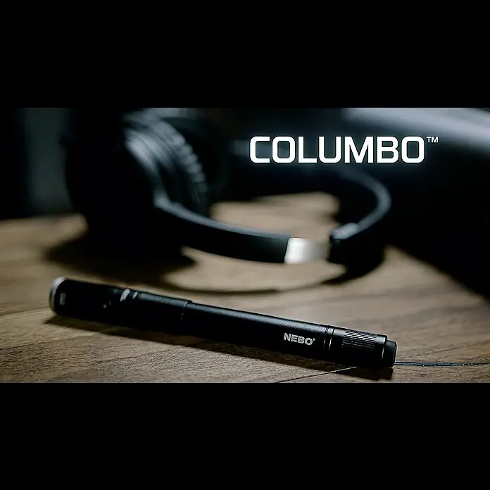 Nebo Tools Linterna de mano LED Columbo boli - 100 lm, Aluminio, Autonomía estimada: 4,5 h - NEBO Columbo