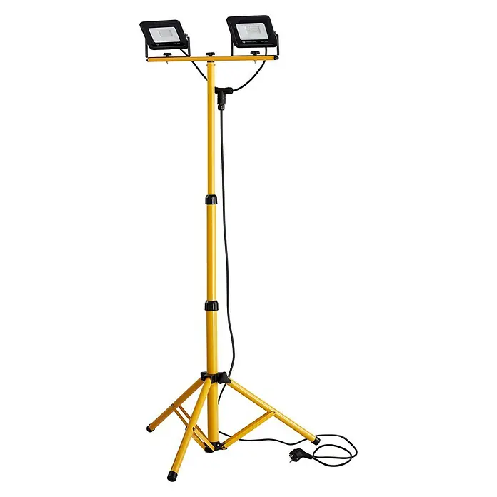 Prijenosni LED reflektor - 2 x 30 W, Svjetlosna snaga: 4.800 lm - Dijagonalni pogled