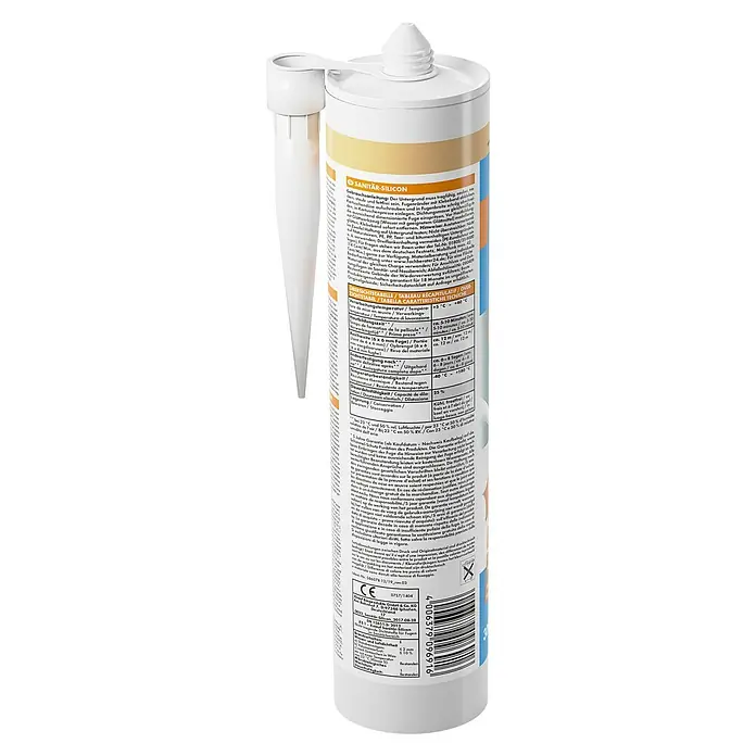 Knauf Sanitär-Silikon - Caramel, 300 ml - Rückansicht