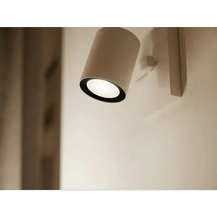 Philips Hue LED-Leuchtmittel-Set White - GU10, 5,2 W, Warmweiß, Dimmbar, 2 Stk. - Stimmungsaufnahme