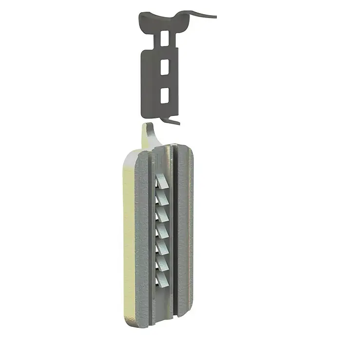 Fischer Gancho para colgar cuadros - Carga soportada: 2 kg, 2 ud. - Vista angular