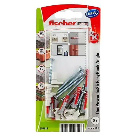 Fischer Duopower Alcayata Easyhook