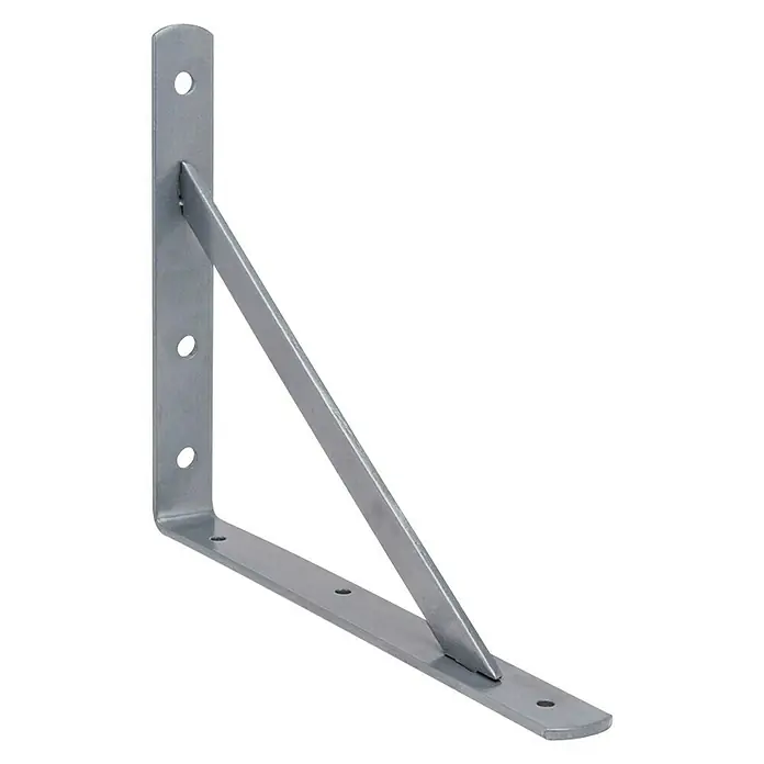 Micel Escuadra de soporte PLM4 - L x Al: 300 x 30 mm, Gris - Vista angular