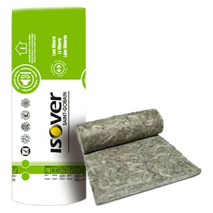 Isover Lana mineral Drywall 37 - 12,15 m x 0,6 m x 5 cm - Vista angular