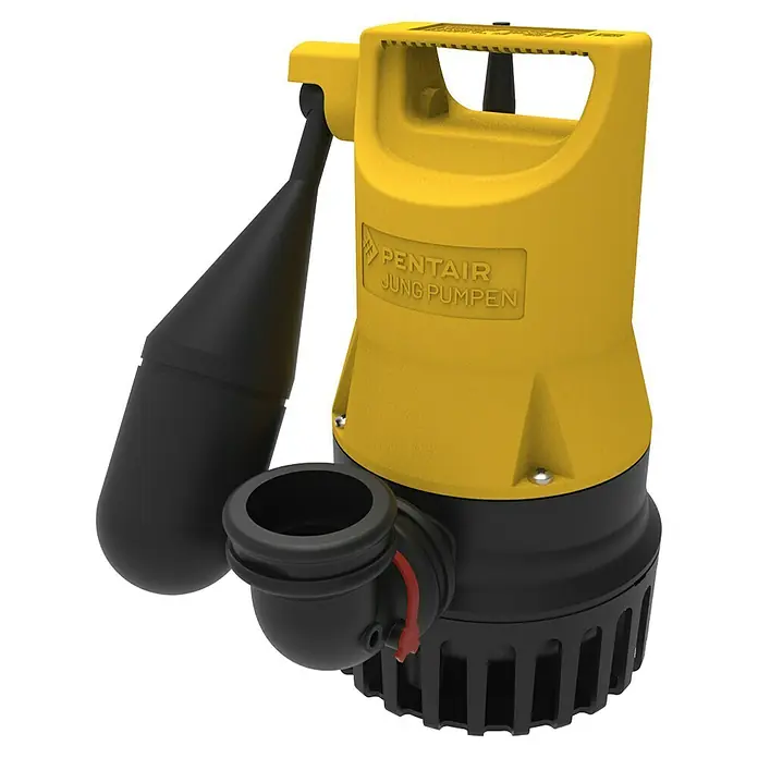 Jung Schmutzwasserpumpe U3 KS - 200 W, Max. Fördermenge: 6.500 l/h - Vorderansicht